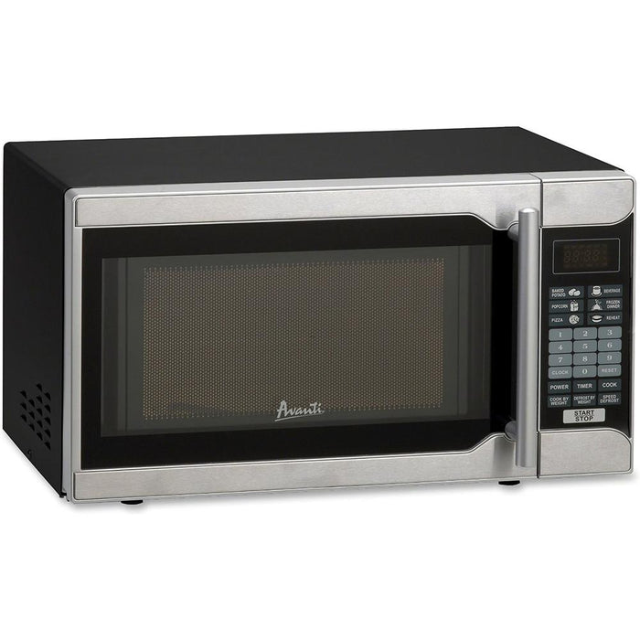 Avanti MO7103SST 18" 0.7 cu. ft. Counter Top Microwave Oven, Stainless Steel