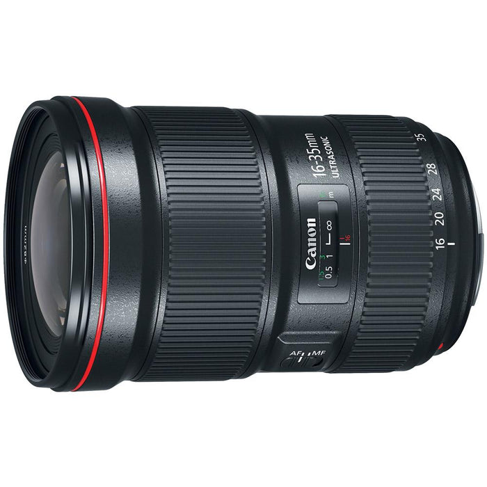 Canon EF 16-35mm f/2.8L III USM Ultra Wide Angle Zoom Lens & 64GB Memory Card Bundle