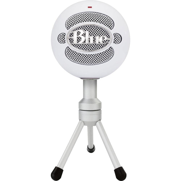 BLUE MICROPHONES Snowball iCE Condenser Microphone, Cardioid w/ Pop Shield Wind Screen