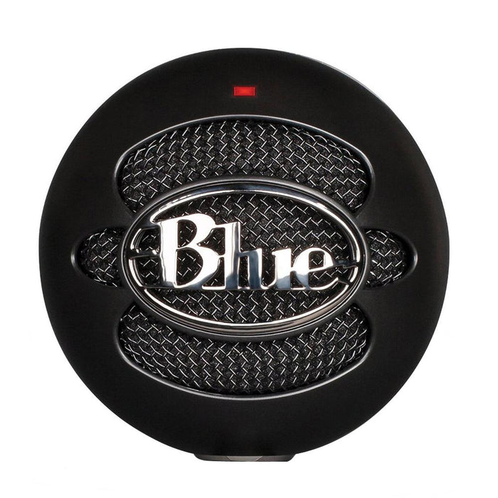 BLUE MICROPHONES Snowball iCE Versatile USB Microphone w/ Pop Shield Wind Screen Black