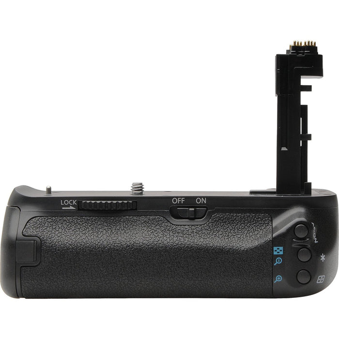 Vivitar Deluxe Power Battery Grip for Canon EOS 7D Mark II, LP-E6/LP-E6N Compatible