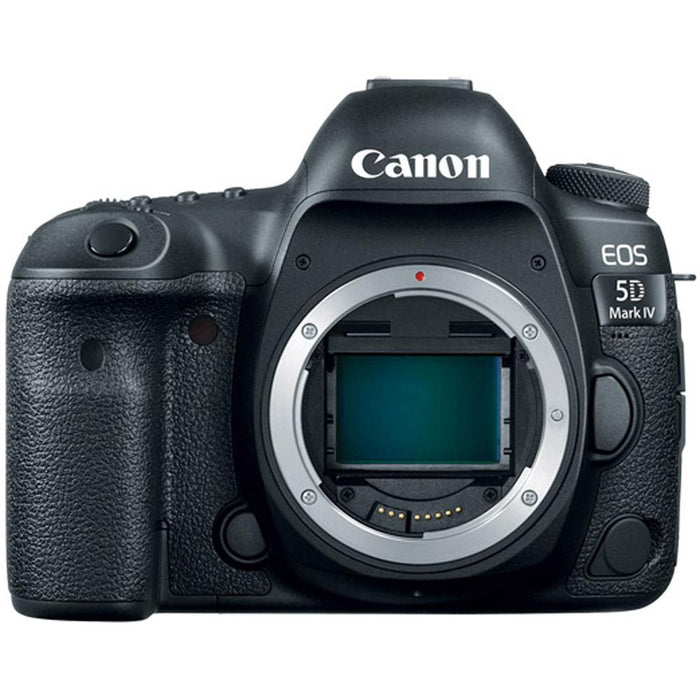 Canon EOS 5D Mark IV 30.4 MP Full Frame CMOS DSLR Camera (Body) & 75-300mm Lens Bundle