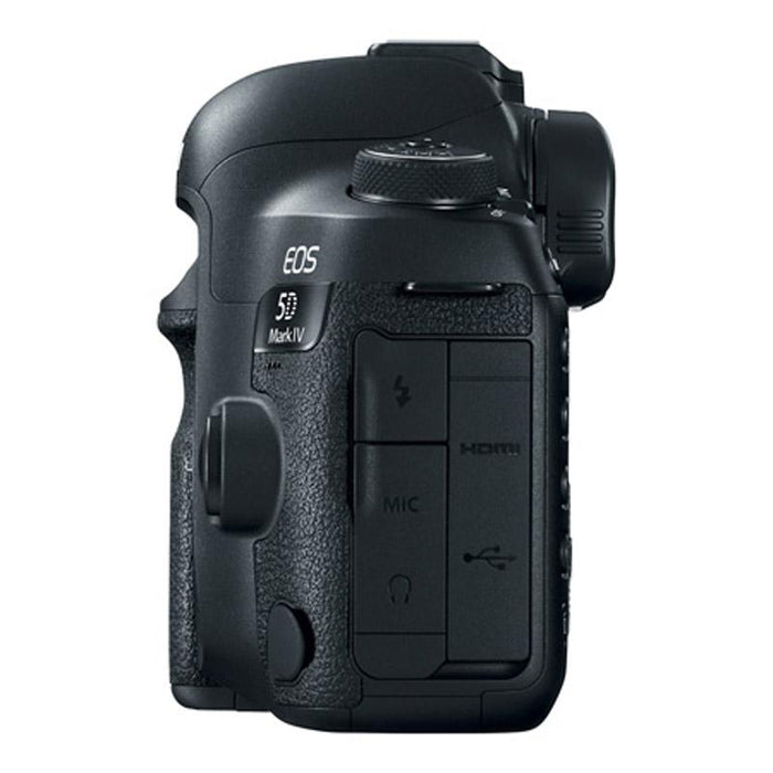 Canon EOS 5D Mark IV 30.4 MP Full Frame CMOS DSLR Camera (Body) & 75-300mm Lens Bundle