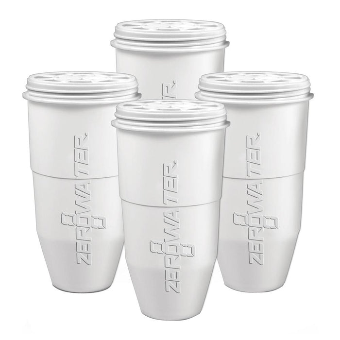 ZeroWater 10-Cup Water Dispenser & Filtration System ZD-010 w/ Replacement Filter 4 Pack