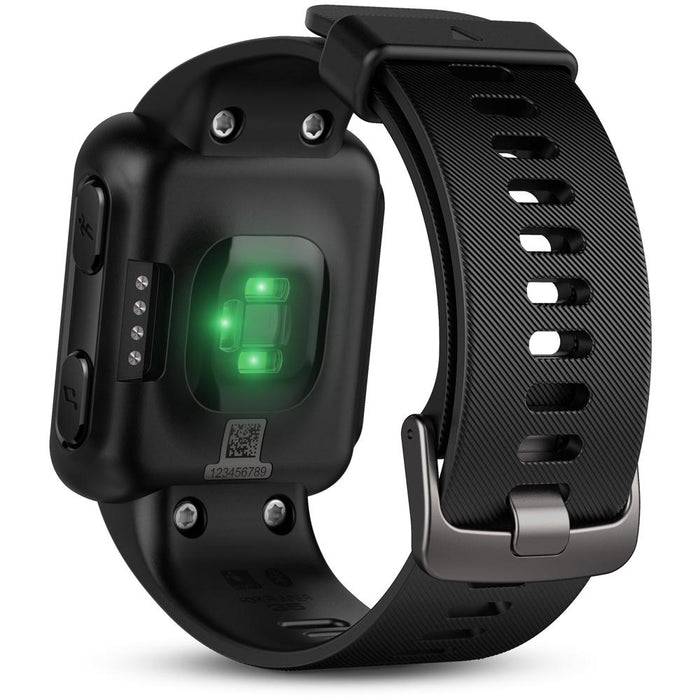 Garmin Forerunner 35 GPS Running Watch & Activity Tracker Charging Clip Bundle - Black