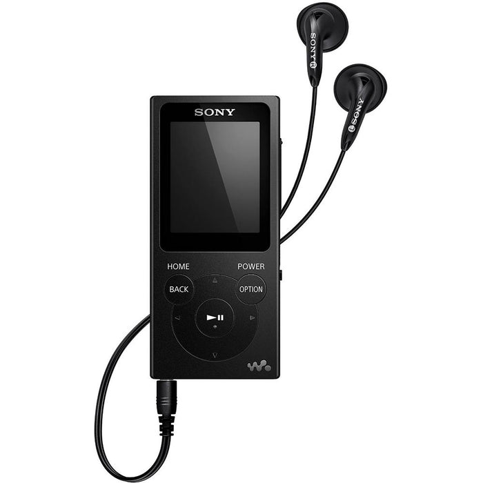 Sony NW-E393 4GB Walkman Digital Music MP3 Audio Player - Black - OPEN BOX