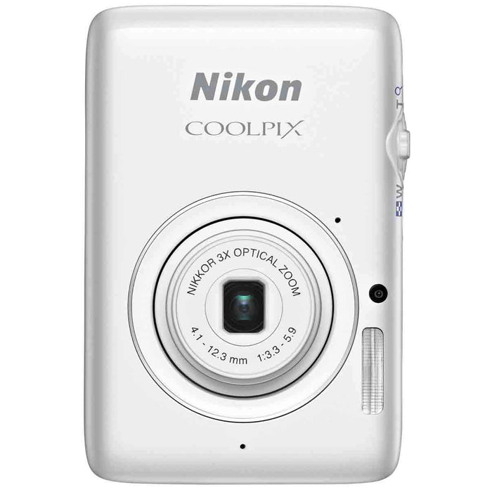 Nikon COOLPIX S02 13.2MP 3X Optical Zoom Touchscreen Camera w/ 1080P Video - Refurb