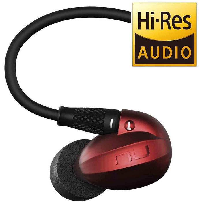 NuForce Reference Class Hi-Res In-Ear Headphones - HEM2 (Red)