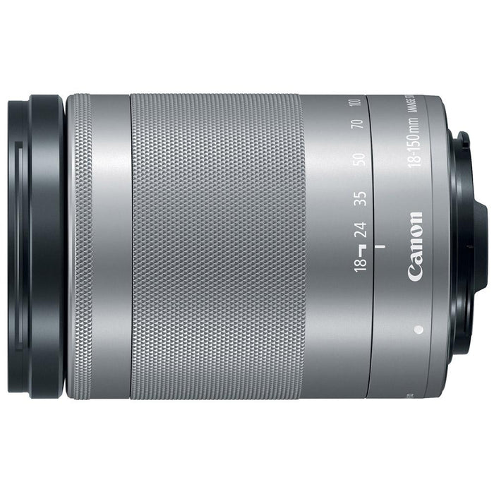 Canon EF-M 18-150 f/3.5-6.3 IS STM Zoom Lens for EOS M Series Cameras - Silver