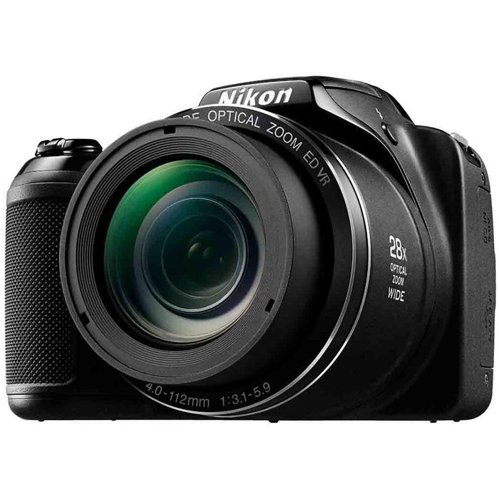Nikon Coolpix L340 20.2MP Digital Camera 28x Optical Zoom Certified Refurbished