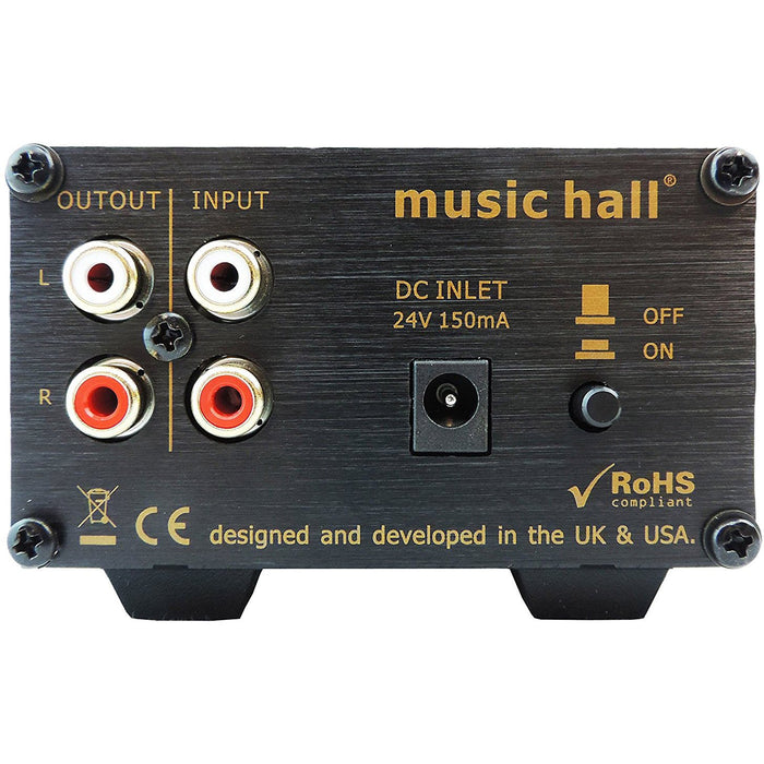 Music Hall HA11.1 high-end Headphone Amplifier, 100-240v Capable