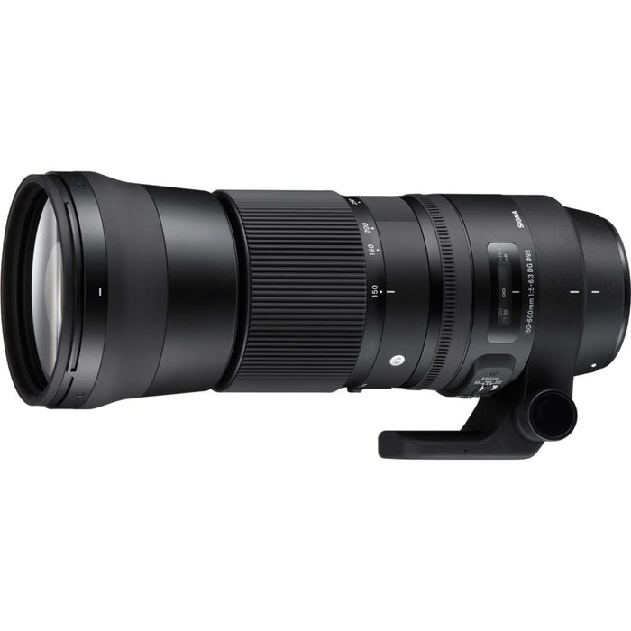 Sigma 150-600mm F5-6.3 DG OS HSM Zoom Lens Contemporary for Nikon w/USB Dock Kit