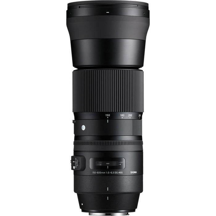 Sigma 150-600mm F5-6.3 DG OS HSM Zoom Lens Contemporary for Sigma w/USB Dock Kit