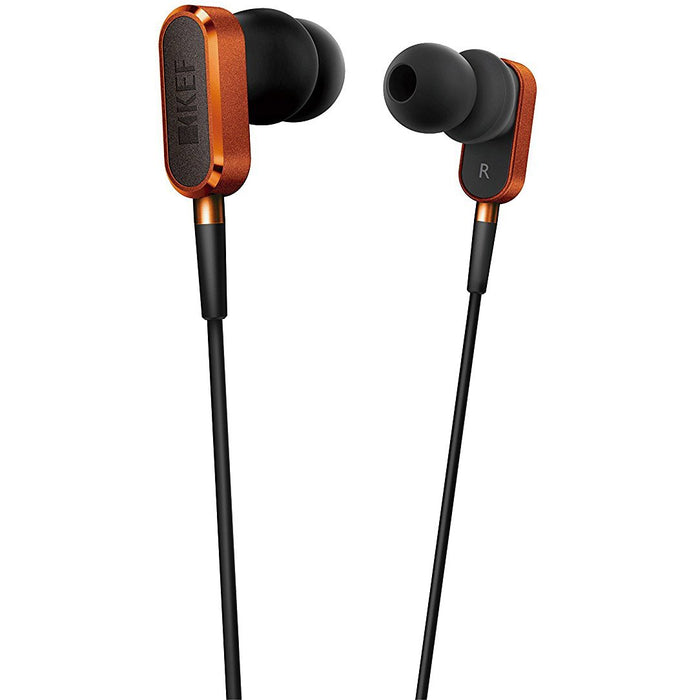KEF M-Series M100 Earbuds - Orange