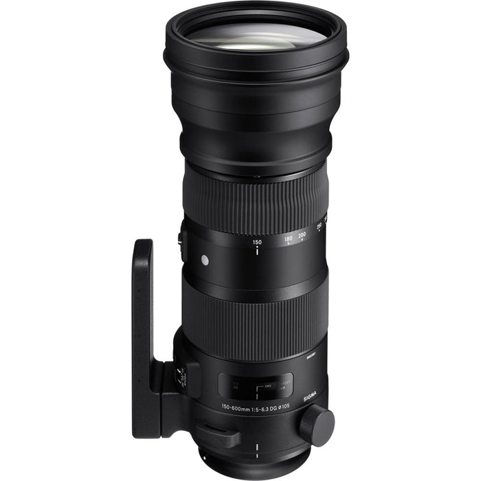 Sigma 150-600mm F5-6.3 DG OS HSM Telephoto Zoom Lens Sports for Nikon w/Dock Kit