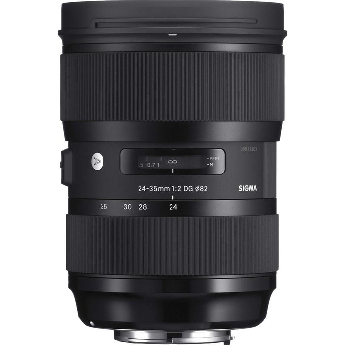 Sigma 24-35mm F2 DG HSM Standard-Zoom Lens for Nikon Cameras with USB Dock Kit