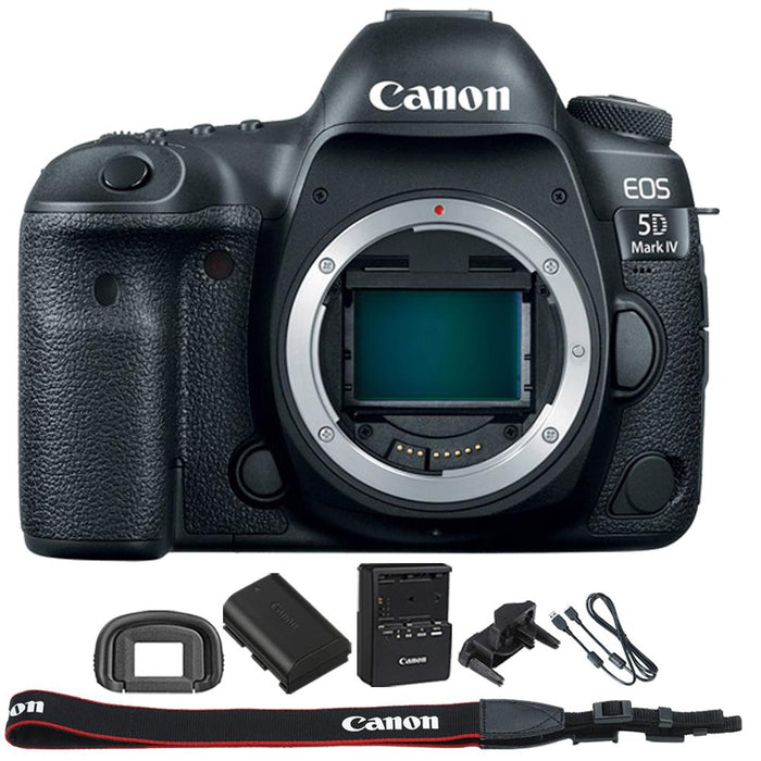 Canon EOS 5D Mark IV CMOS DSLR Camera Body 4K Video+ 150-600mm HSM Zoom Lens Kit