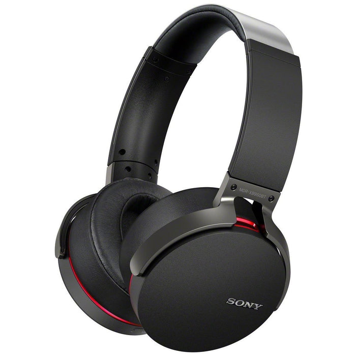 Sony XB950BT Extra Bass Bluetooth Black Headphones + 2600mAh Portable Power Bank