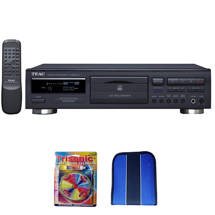 Teac CD Recorder w/ Remote-Essentials Bundle