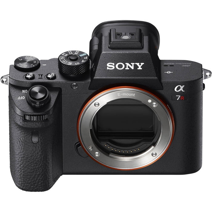 Sony a7R II Full-frame Mirrorless 42.4MP Camera Body + 64GB Flash Memory Bundle