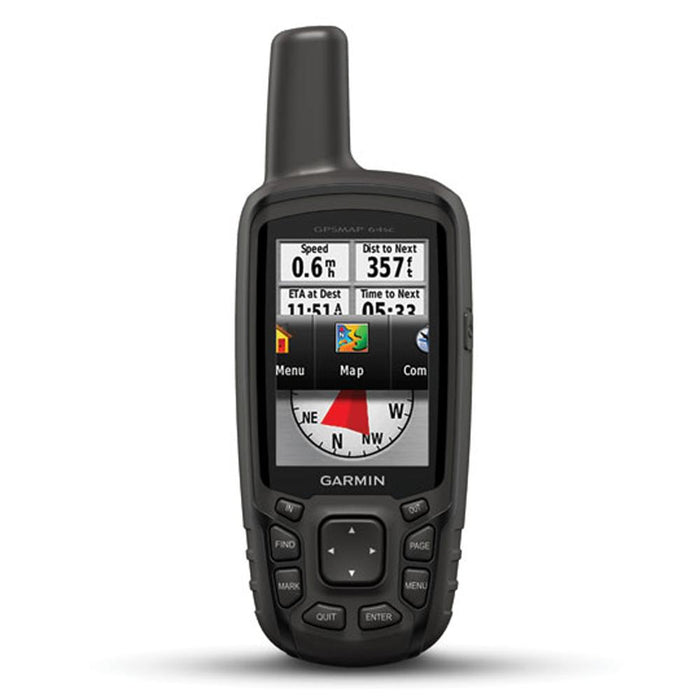 Garmin GPSMAP 64sc Handheld GPS 010-01199-30 w/ Compact Deluxe Gadget Bag Bundle