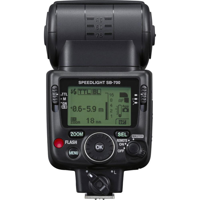 Nikon SB-700 AF Speedlight Flash for Nikon DSLR Cameras - Certified Refurbished