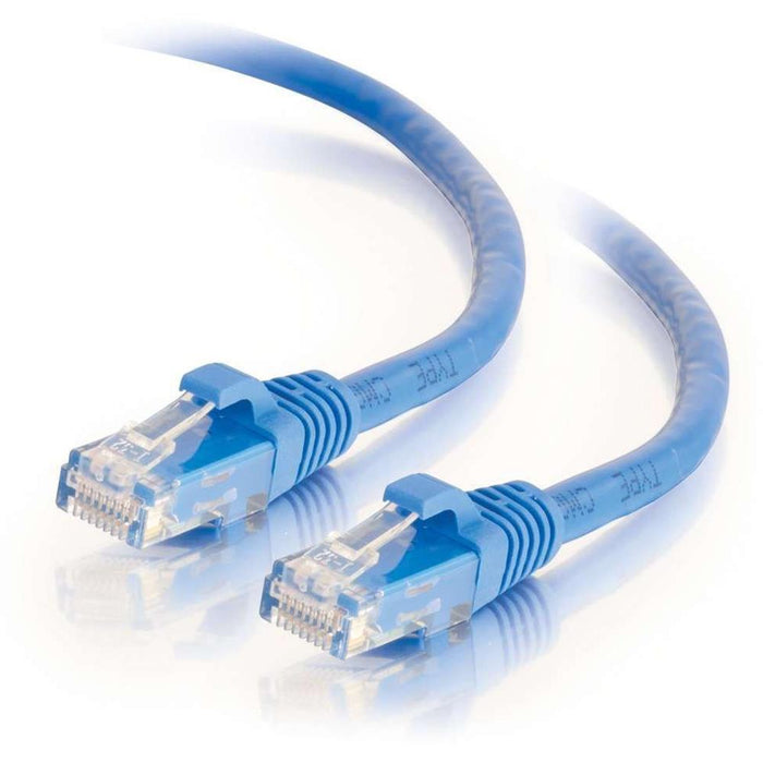 C2G 27149 Cat6 Snagless Unshielded (UTP) Network Patch Cable Blue 150 Ft/45.72 Meter