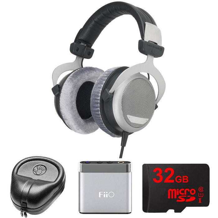BeyerDynamic DT 880 Premium Headphones 600 OHM - 491322 w/ FiiO A1 Amp. Bundle