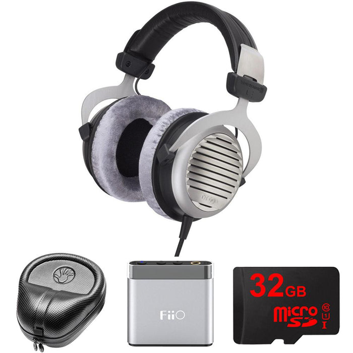 BeyerDynamic DT 990 Premium Headphones 250 OHM - 481807 w/ FiiO A1 Amp. Bundle