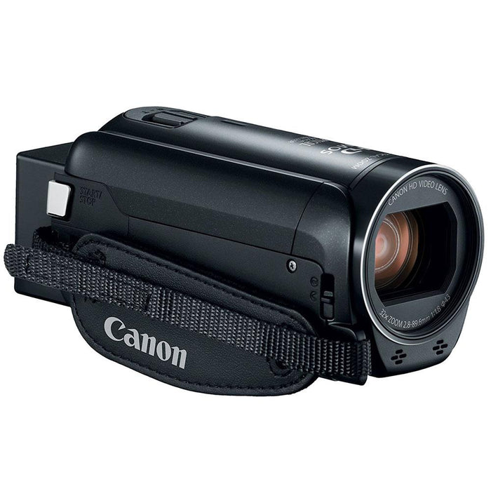 Canon VIXIA HF R800 Camcorder (Black) + 32GB Memory & Deluxe Microphone Bundle