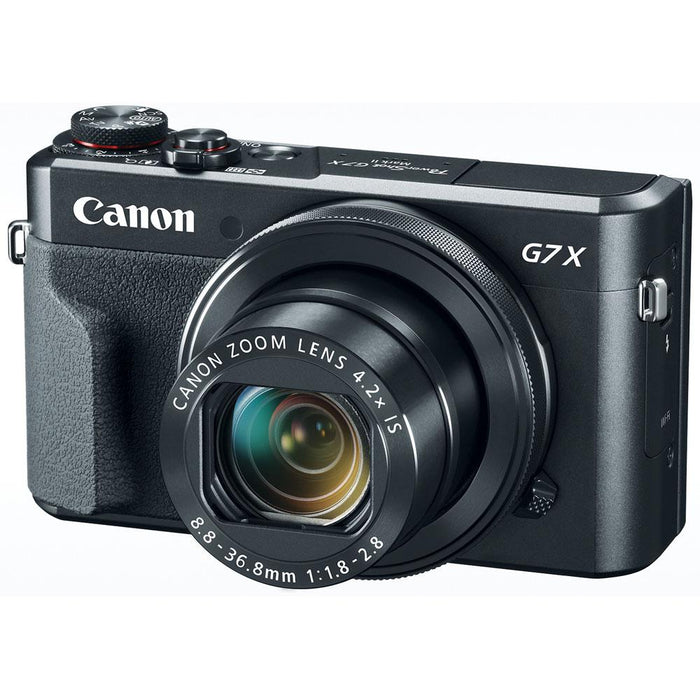 Canon PowerShot G7 X Mark II 20.1MP 4.2x Optical Zoom Digital Camera Video Creator Kit