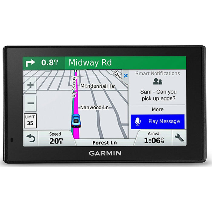 Garmin DriveSmart 51 NA LMT-S GPS Advanced Navigation w/ Smart Features