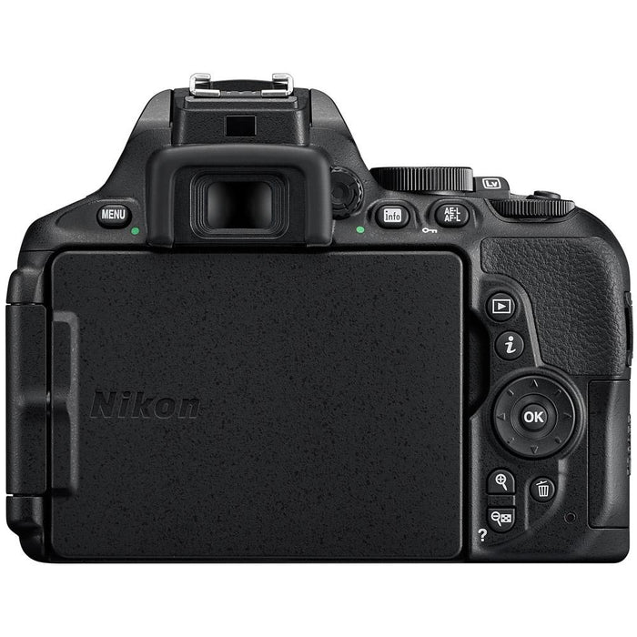 Nikon D5600 24.2 MP Digital SLR Camera + Sigma 18-250mm Macro Lens & Accessory Bundle