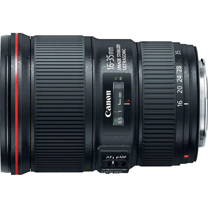 Canon EF 16-35mm F4L IS USM Lens + 64GB Ultimate Kit