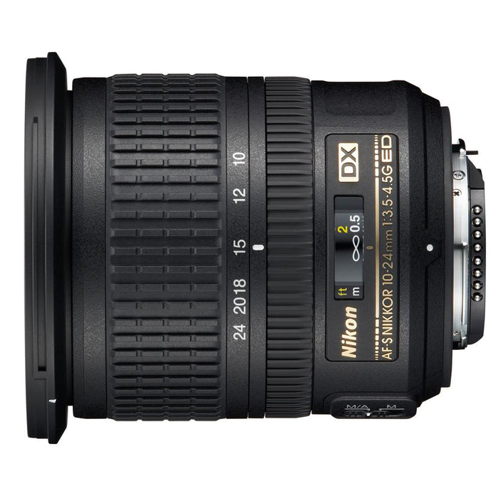 Nikon AF-S DX NIKKOR 10-24mm f/3.5-4.5G ED Lens + 64GB Ultimate Kit