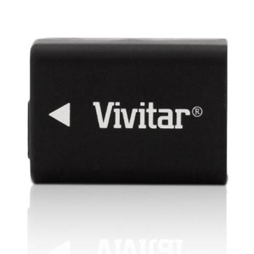 Vivitar 2 Pack NP-FW50 High Capacity Battery & rapid dual charger for Sony Cameras
