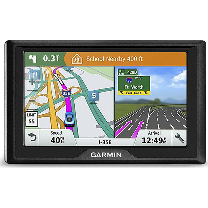 Garmin Drive 61 LMT-S GPS Navigator w/ Driver Alerts (USA) w/ Accessories Bundle