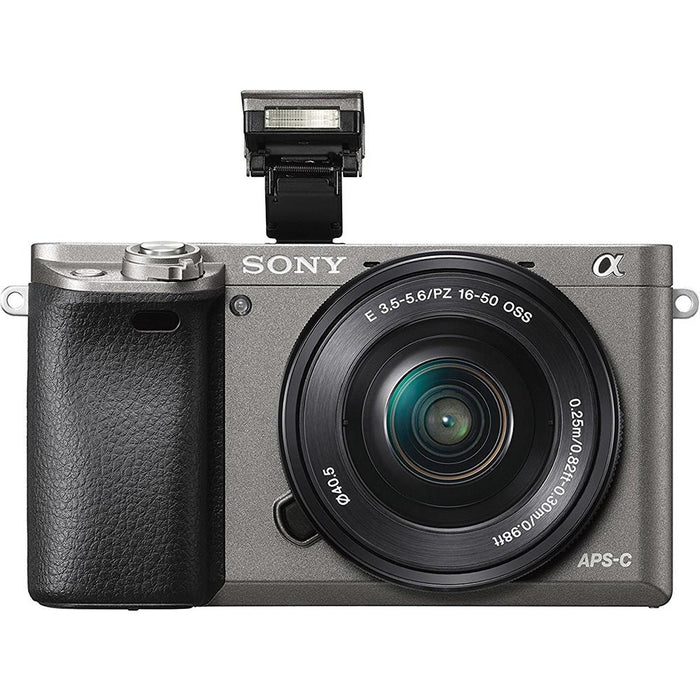 Sony Alpha a6000 Mirrorless Digital Camera 24.3MP SLR Camera with 3.0-Inch  LCD (Black) w/16-50mm Power Zoom Lens