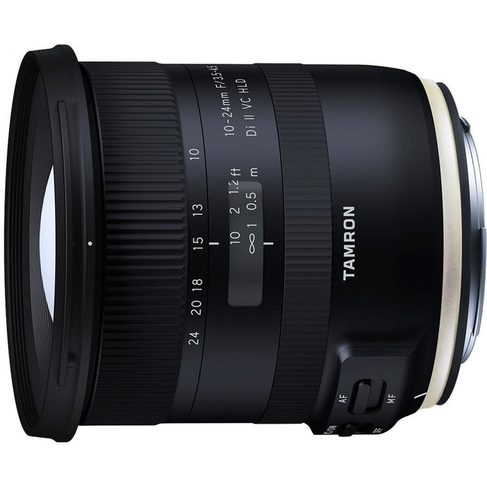 Tamron 10-24mm F/3.5-4.5 Di II VC HLD Lens For Canon + 64GB Ultimate Kit
