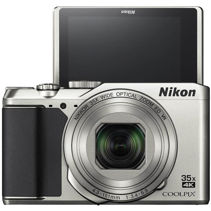 Nikon Refurbished COOLPIX A900 20MP 4K WiFi Digital Camera w/ 35x Optical Zoom -Silver