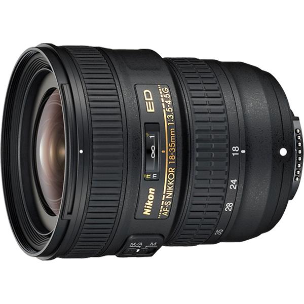 Nikon AF-S NIKKOR 18-35mm f/3.5-4.5G ED Lens - Refurbished
