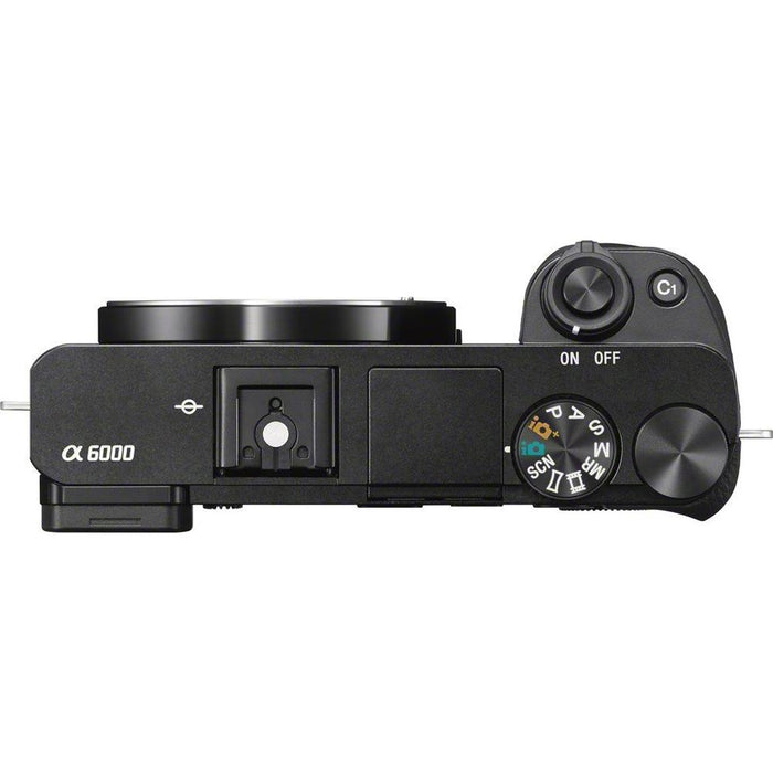Sony Alpha a6000 24.3MP Interchangeable Lens Camera Body + Ultimate 32GB Bundle