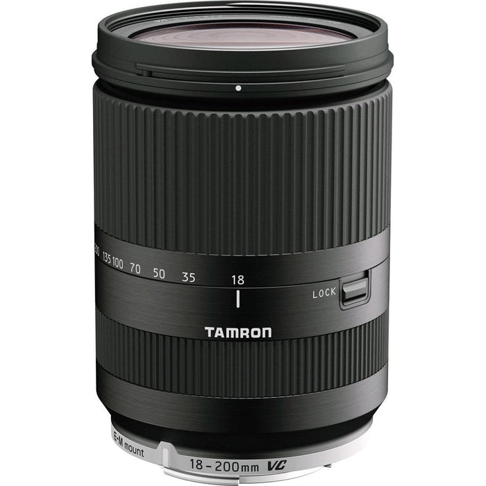 Tamron 18-200mm Di III VC for Canon Mirrorless ILC Cameras Black + 64GB Ultimate Kit