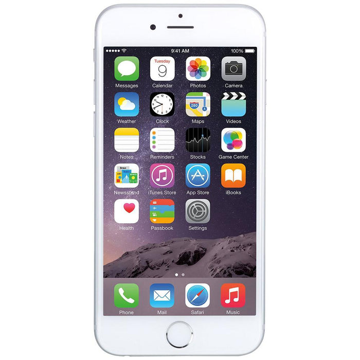 Apple iPhone 6, Silver, 16GB, Verizon,1-Year Warranty MG5X2LL/A- Certified Refurbished