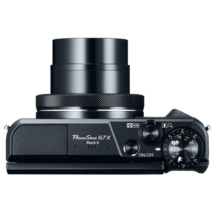 Canon PowerShot G7 X Mark II Digital Camera Video Creator Kit + 32GB Accessory Bundle