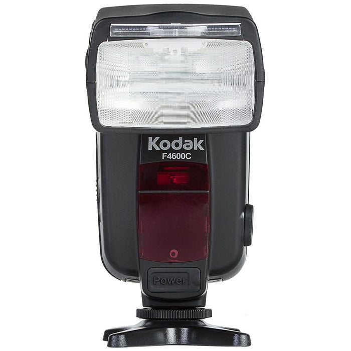 Kodak F4600C Flash E-TTL 18-180 Power Zoom for Canon Cameras + Deluxe Diffuser Bundle