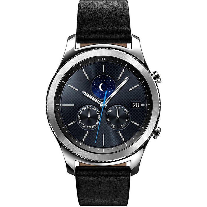 Samsung Gear S3 Classic Bluetooth Watch with Built-in GPS - Silver