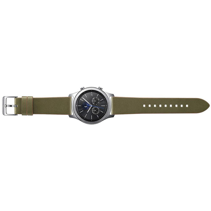 Samsung Gear S3 Classic Leather Band for Gear S3 Classic & Frontier Watch - Olive Green