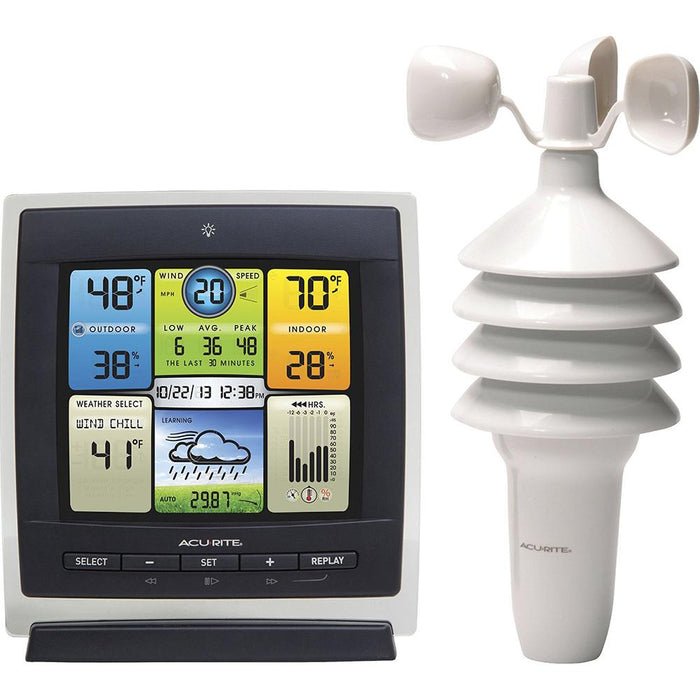 AcuRite AcuRite 3in1 Color Weather Ctr