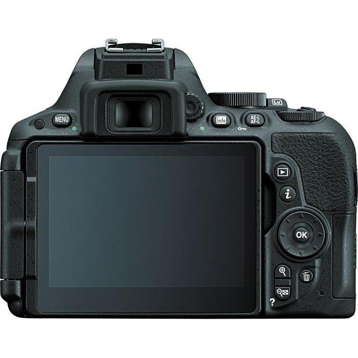 Nikon D5500 Black DX-format Digital SLR Camera Body - Refurbished